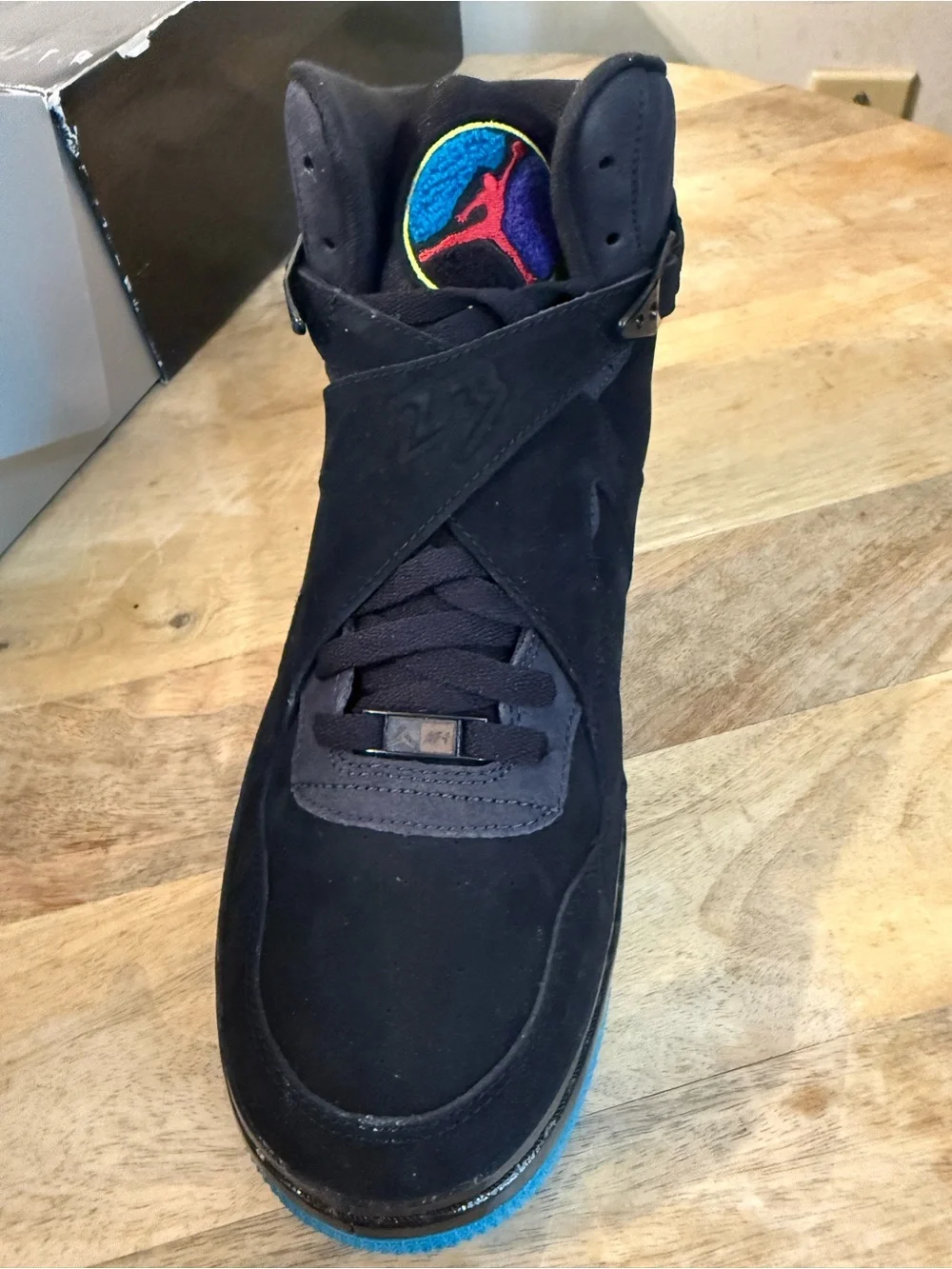 Air Jordan Fusion 8 'Aqua' (Style Code: 384522-041), originally